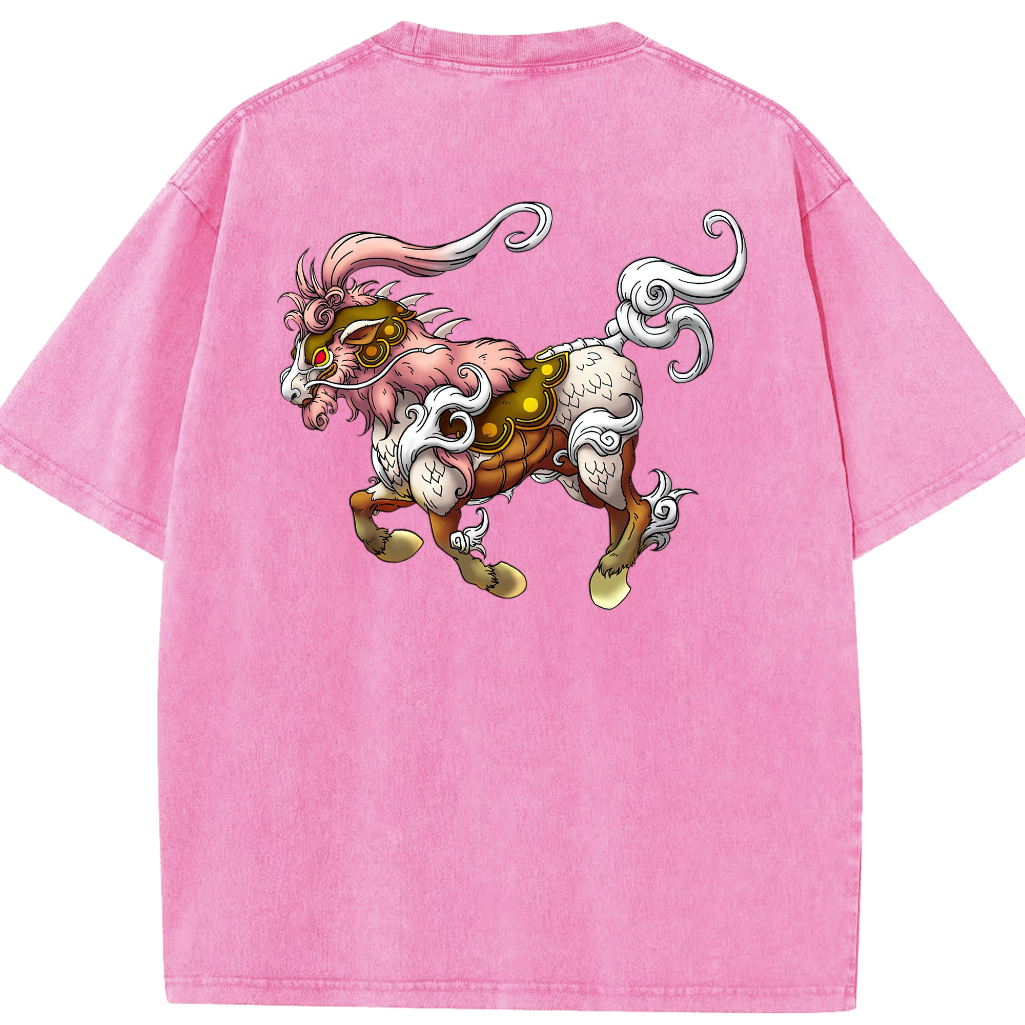 （画像用） ドラゴンクエスト Doragon Kuesuto Dragon Quest 綿100% ヴィンテージ風 半袖Tシャツ（背面プリント）
